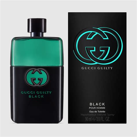 gucci black guilty after shave.